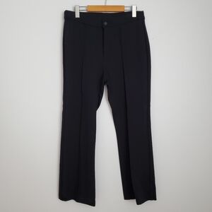 Black Ponte Kick Crop Pants Size 12